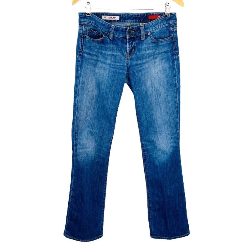 Express X2 w10 slim size 6 long jeans